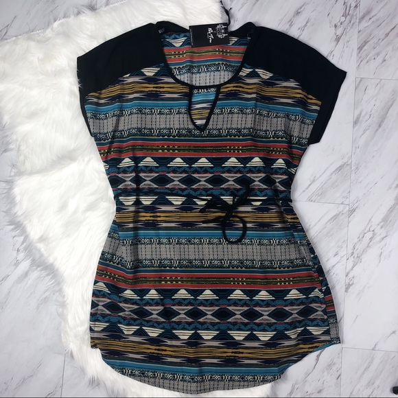 Multi Print Tunic Top! - Picture 6 of 6
